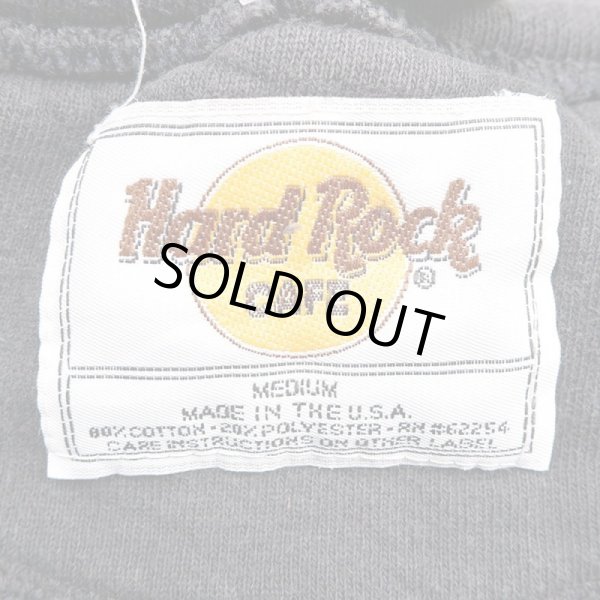 画像2: 90's Hard Rock CAFE ロゴスウェット "MADE IN USA" (2)