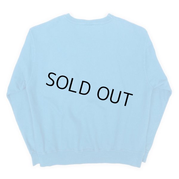 画像2: 90's Champion 前V スウェット "BLUE / MADE IN USA" (2)