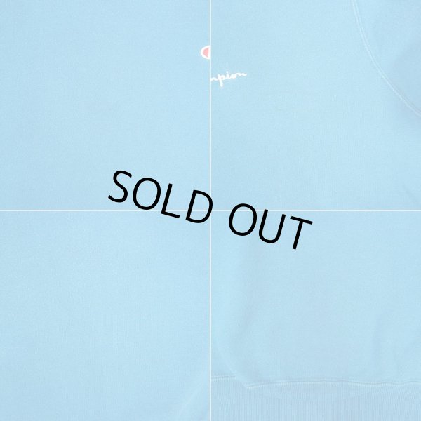 画像5: 90's Champion 前V スウェット "BLUE / MADE IN USA" (5)