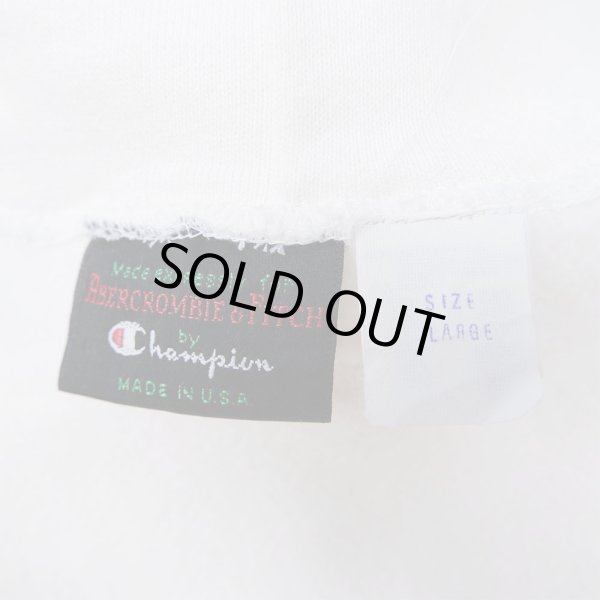 画像3: 80's Champion × Abercrombie & Fitch リバースウィーブ パーカー “DEADSTOCK” (3)