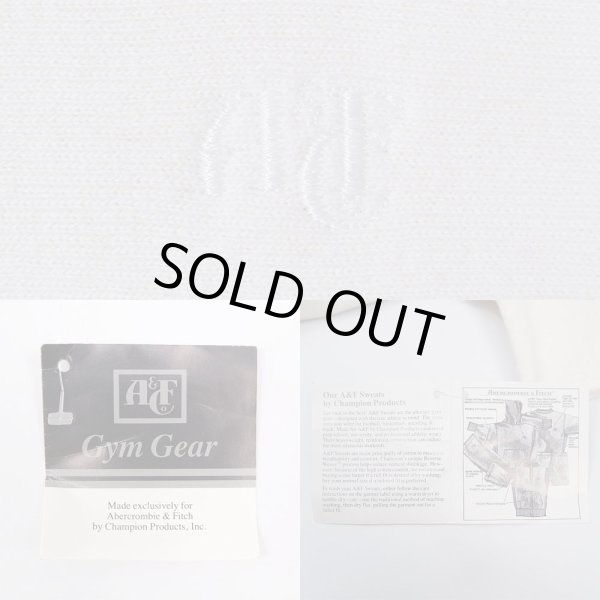 画像4: 80's Champion × Abercrombie & Fitch リバースウィーブ パーカー “DEADSTOCK” (4)