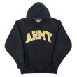画像1: 00's STEVE AND BARRY'S リバースウィーブタイプ スウェットパーカー "ARMY" (1)