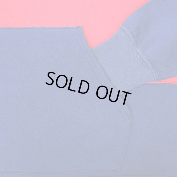 画像3: 90's J.CREW 太ボーダー柄 スウェットパーカー (3)