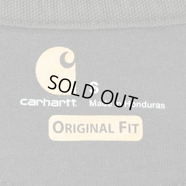 画像2: 00's Carhartt フルジップ スウェットパーカー "Dark Brown" (2)