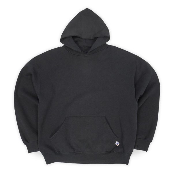 画像1: "L / BLACK" 00's RUSSELL ブランク スウェットパーカー (1)