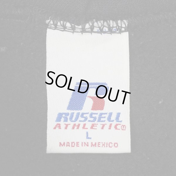 画像2: "L / BLACK" 00's RUSSELL ブランク スウェットパーカー (2)