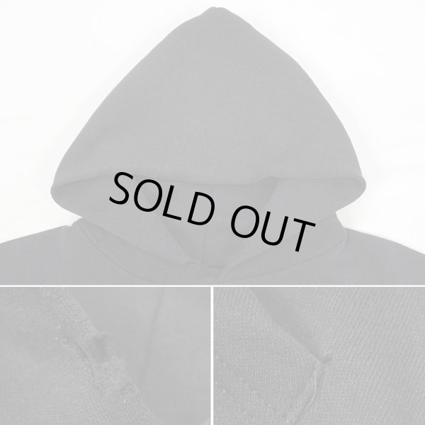 画像4: "L / BLACK" 00's RUSSELL ブランク スウェットパーカー (4)