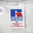 画像2: Early 00's RUSSELL ブランクスウェットパーカー “USA COMPONENTS” (2)