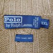 画像2: 90's Polo Ralph Lauren ケーブル編み タートルネックニット (2)