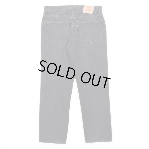 画像2: 00's Levi's 505 ブラックデニムパンツ "MADE IN USA" (2)