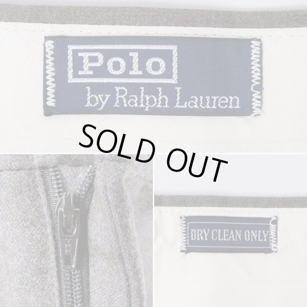 画像3: 90's Polo Ralph Lauren 2タック ウールトラウザー (3)
