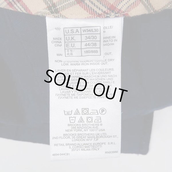 画像4: 00's Brooks Brothers 太畝コーデュロイトラウザー "CLARK / W34 L30" (4)