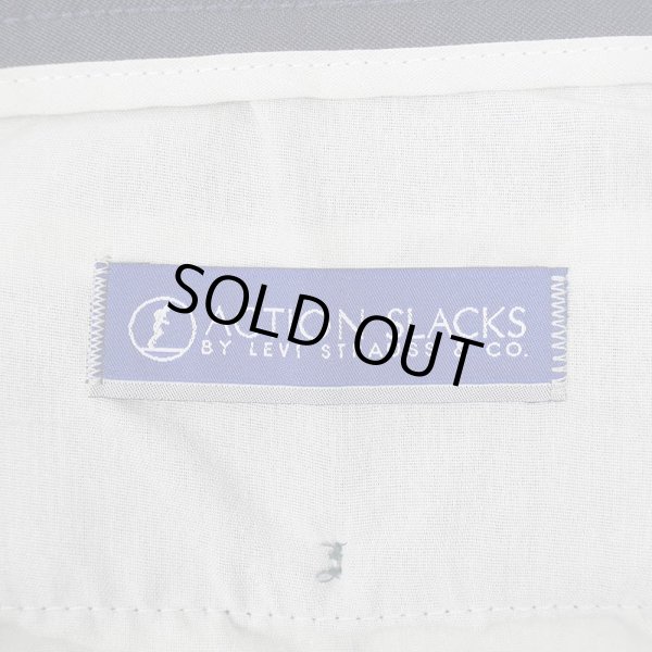 画像3: 00's Levi's アクションスラックス "NAVY / W34 L30" (3)