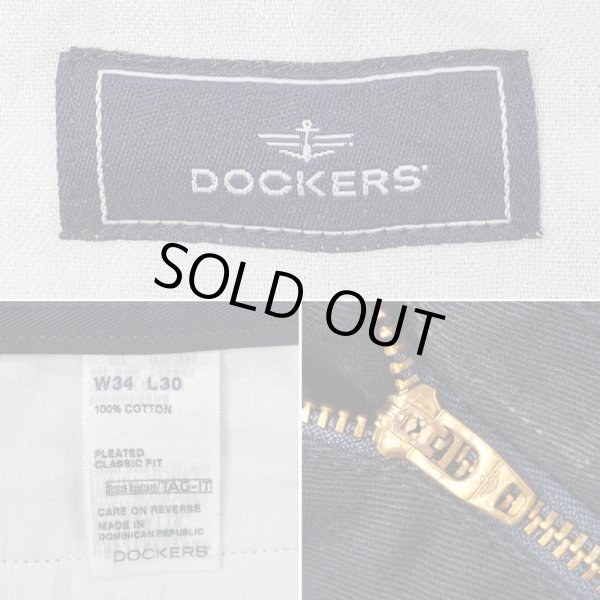 画像4: 00's DOCKERS 2タックチノトラウザー "W34 L30" (4)