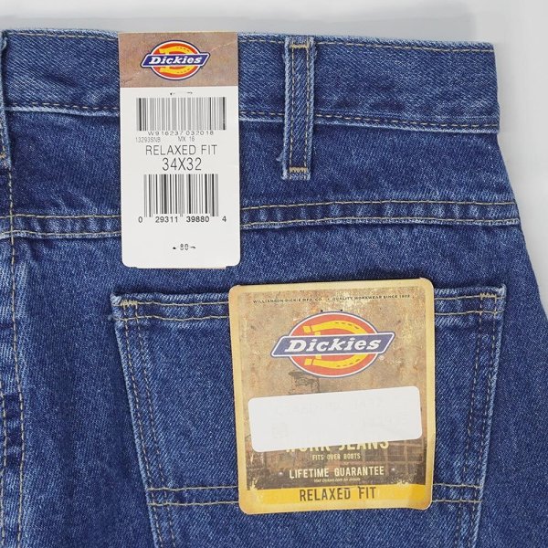 画像3: 00's Dickies 5ポケット デニムパンツ "DEADSTOCK / W34 L32" (3)