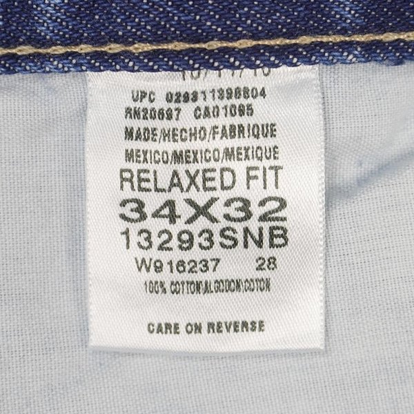 画像4: 00's Dickies 5ポケット デニムパンツ "DEADSTOCK / W34 L32" (4)