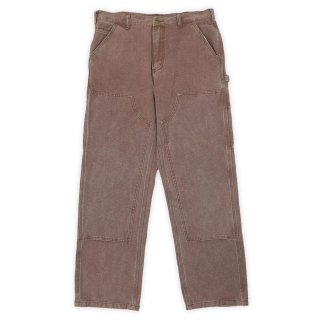 00's Carhartt ダブルニー ダックオーバーオール “R01-BRN / W34 L34