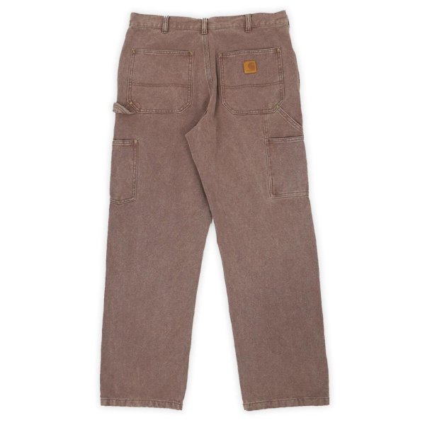 画像2: 00's Carhartt ダブルニー ダックペインターパンツ "B136 DKB" (2)