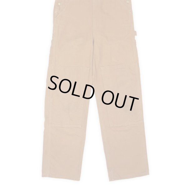 画像2: 00's Carhartt ダブルニー ダックオーバーオール “R01-BRN / W34 L34” (2)