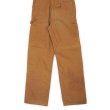 画像3: 00's Carhartt ダブルニー ダックオーバーオール “R01-BRN / W34 L34” (3)