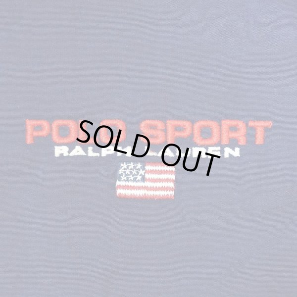 画像4: 90's POLO SPORT ナイロンショーツ "Navy" (4)