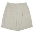 画像1: 90's DOCKERS 2タック コットンリネンショーツ (1)