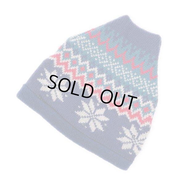 画像2: 80's Eddie Bauer ニット×フリース ビーニー "MADE IN USA" (2)