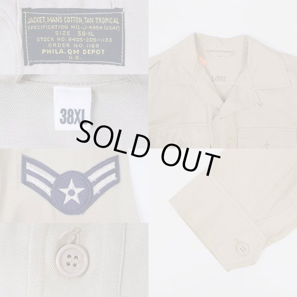 画像3: 50's US.AIR FORCE トロピカルジャケット "DEADSTOCK" (3)