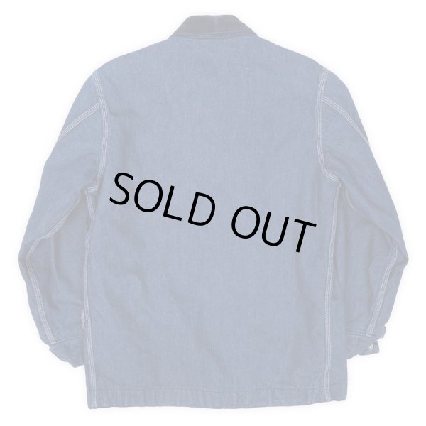 画像2: 80's Sears ブランケットライナー デニムカバーオール (2)