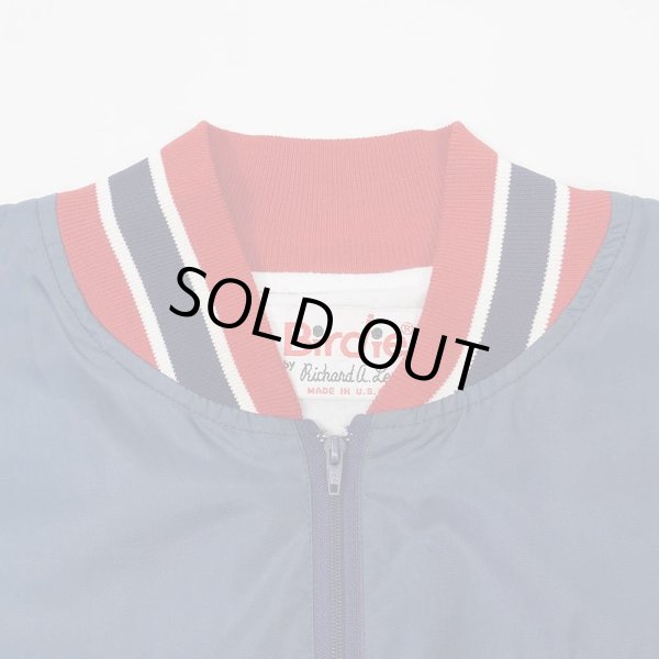 画像3: 90's Birdie ハーフジップ ナイロンスタジャン "MADE IN USA" (3)