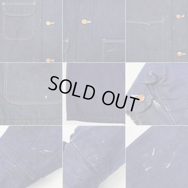 画像4: 70's BLUE BELL ブランケットライナー デニムカバーオール (4)