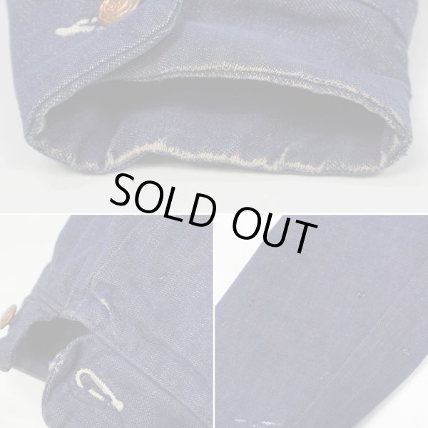 画像5: 70's BLUE BELL ブランケットライナー デニムカバーオール (5)