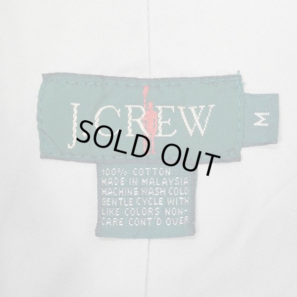 画像2: 90's J.CREW コットンアノラック "BEIGH×WHITE" (2)