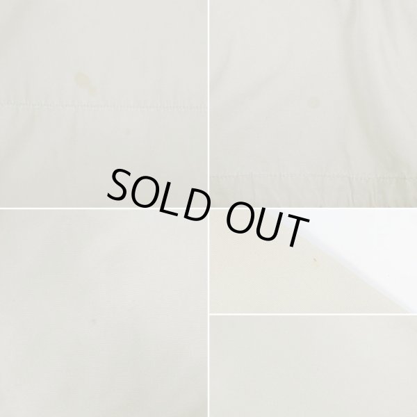 画像4: 90's J.CREW コットンアノラック "BEIGH×WHITE" (4)