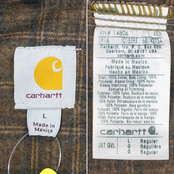 画像3: 00's Carhartt デトロイトジャケット "GVL / sizeL" (3)