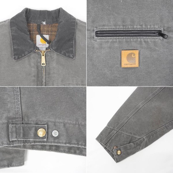 画像4: 00's Carhartt デトロイトジャケット "GVL / sizeL" (4)