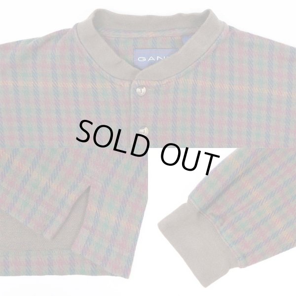画像3: 90's GANT L/S ヘンリーネックカットソー (3)