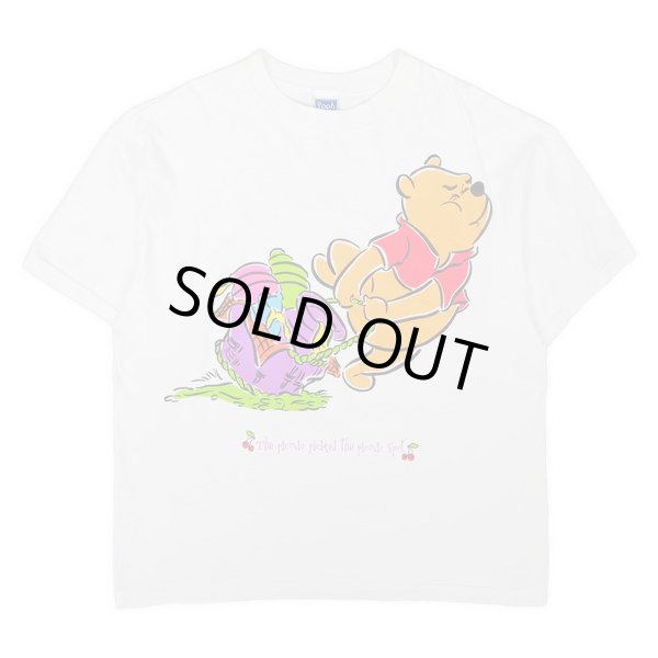 画像1: 00's Winnie The Pooh キャラクタープリント Tシャツ "MADE IN USA" (1)