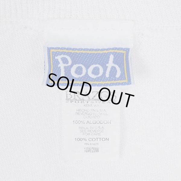 画像2: 00's Winnie The Pooh キャラクタープリント Tシャツ "MADE IN USA" (2)