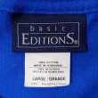 画像2: 90's BASIC EDITIONS ポケットTシャツ “BLUE / DEADSTOCK” (2)