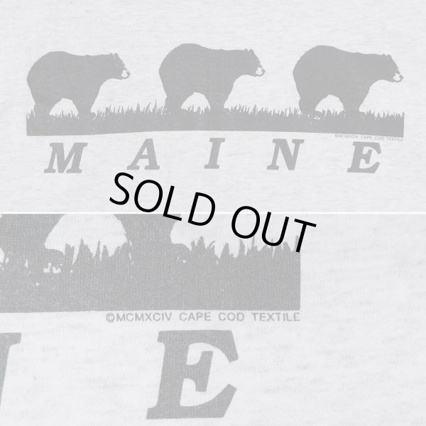 画像3: 90's MAINE スーベニアTシャツ "ONEITA BODY" (3)