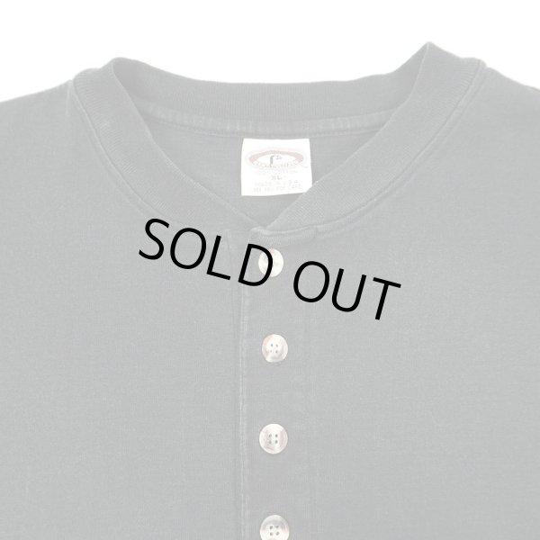 画像3: 90's BERT PULITZER L/S ヘンリーネック カットソー "MADE IN USA / BLACK" (3)