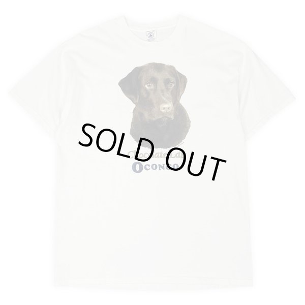 画像1: 00's Chocolate Labrador ドッグプリントTシャツ (1)