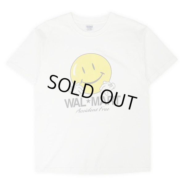 画像1: 00's WAL MART "Smiley face" プリントTシャツ (1)