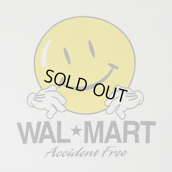 画像2: 00's WAL MART "Smiley face" プリントTシャツ (2)
