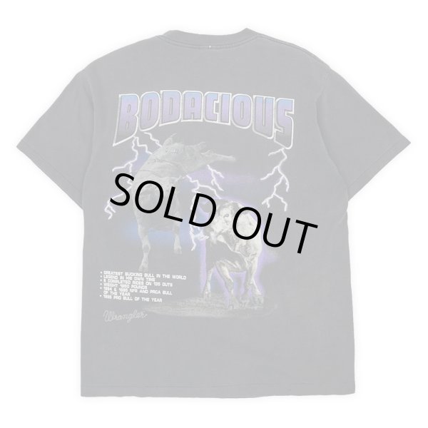 画像1: 90's Wrangler 両面プリントTシャツ "FADE BLACK" (1)