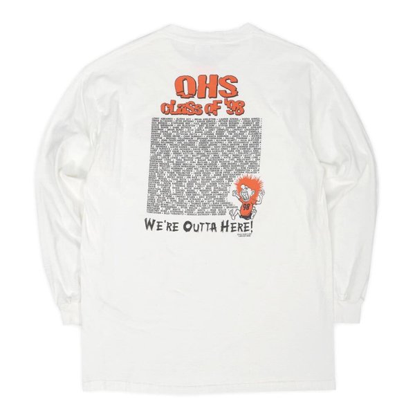 画像2: Late 90's OHS class of 98 L/S プリントTシャツ (2)