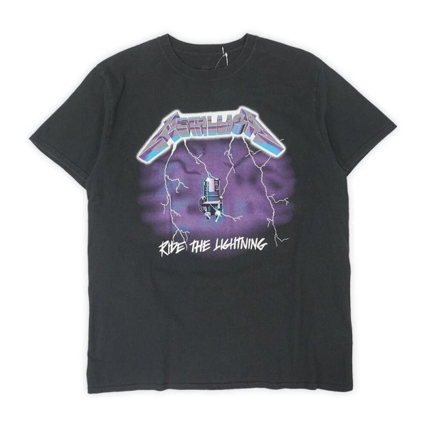 画像1: 00's METALLICA バンドTシャツ "RIDE THE LIGHTNING" (1)