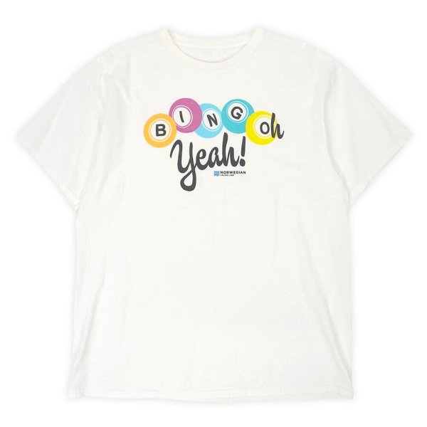 画像1: 00's NORWEGIAN CLUISE LINE プリントTシャツ (1)