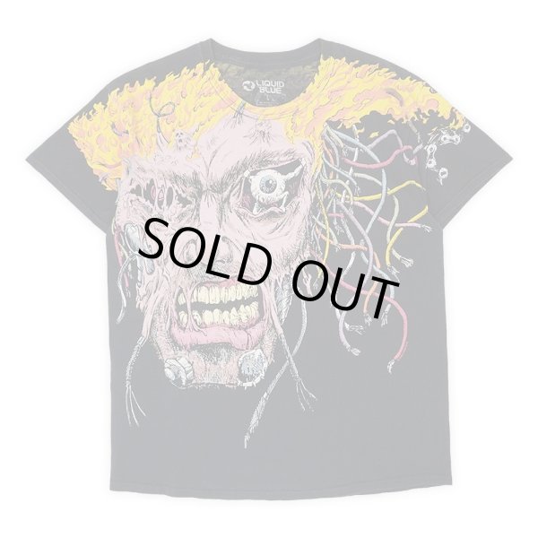 画像1: 00's LIQUID BLUE オールオーバープリントTシャツ "WOLVERINE" (1)